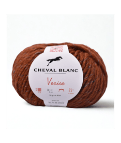 Pelote de laine Venise - Cheval Blanc 151 Marron