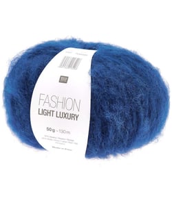 Pelote d'alpaga et laine Fashion Light Luxury - Rico Design 042 Bleu Marine