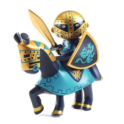 Figurine Arty Toys cheval et chevalier Dragon Knight - Djeco