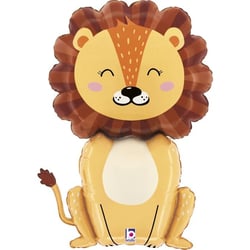 Ballon Aluminium Hélium Géant Jungle - Lion 79 cm