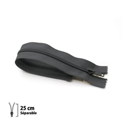 Fermeture éclair Z58 - Prestil 110 Séparable 5mm - 25 cm