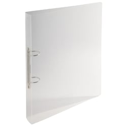 Classeur 2 anneaux 30 mm polypropylène Crystal - A4 maxi - Cristal - x 20 - Exacompta