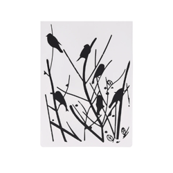 Die classeur d'embossage petits oiseaux