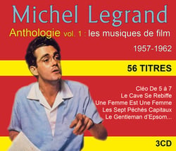Michel Legrand - Anthologie Vol 1 : les musiques de film 1957-1962 - CD