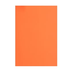 Papier mousse - Orange Fluo - Vaessen Creative - 10 feuilles - A4 - 2 mm