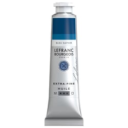 Peinture à l'huile - Extra-fine - Bleu saphir - 048 - Lefranc Bourgeois - 40ml