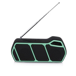 Enceinte Bluetooth Portable TWS FM USB TF Autonomie 5h Son Puissant 6W Vert YONIS