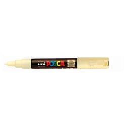 Lot de 12 Marqueurs pointe conique extra-fine POSCA PC1MC 0,7 - 1mm Ivoire POSCA