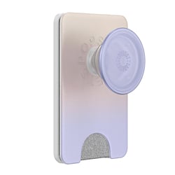 PopSockets Support PopWallet MagSafe pour Smartphone avec Porte-Cartes Intégré Violet