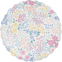 8 Assiettes Cottage Garden