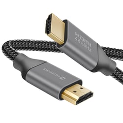 Swissten Câble Vidéo HDMI vers HDMI 2.0 60Hz avec Cordon 2 m Ultra HD / Transfert en 4K Noir