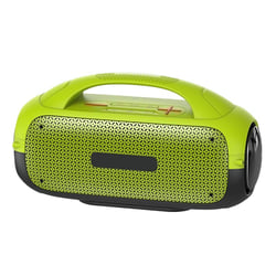 Enceinte Bluetooth Portable 80W Waterproof IPX6 Subwoofer Extérieur Autonomie 8h Vert 2 YONIS