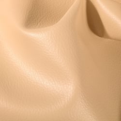 Simili cuir d'ameublement uni Beige - Par 50 cm
