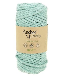 Corde de Coton Recyclé Macramé Anchor Crafty - 250gr - Anchor 117 Bleu clair