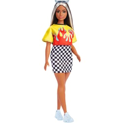 Barbie – Poupée Barbie Fashionistas aux longs cheveux méchés