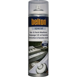 Spray de peinture - Marquage - Blanc - Chantiers, forêts, sols - Belton Special - 500ml