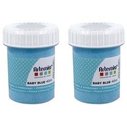 Poudre à embosser 80 ml - Bleu clair