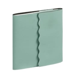 Agenda - 2026 - Exécutif - Semainier Planning - Français - Calypso - Vert - 13 mois de décembre à décembre - 16x16 cm - Papier Clairefontaine blanc - Fabrication française - Quo Vadis
