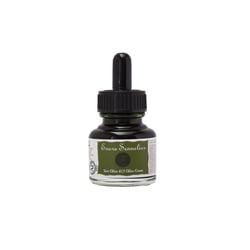 Flacon encre Sennelier 30ml Vert olive 813