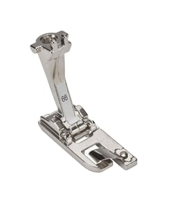 Pied Ourleur pour le point zigzag N°66 - 6 mm - pour machine mécanique - Bernina Gris