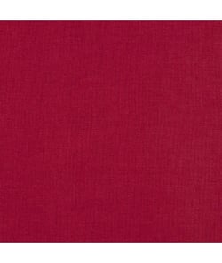 TISSU 100% COTON UNI de 150 cm de largeur Rouge (cardinal) vendu par 50 cm