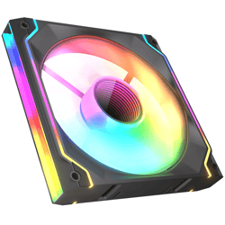 Ventilateur Gaming - Cougar Gaming - SC140ARGB - Noir - 140 mm - Effet Miroir Infini - PWM Silencieux, ARGB Personnalisable