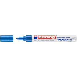 Lot de 10 Marqueurs Peinture brillante 750 bleu 2-4 mm EDDING