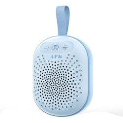 Mini Enceinte Bluetooth Portable Avec Lumière RGB Son 3D Etanche IPX4 4h Autonomie Blanc YONIS