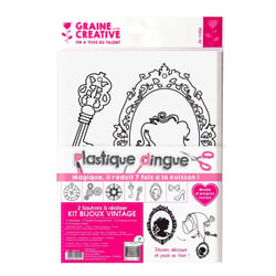 Plastique dingue - Kit Plastique Dingue Bijoux Collier vintage