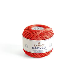 Fil à crocheter Babylo Gross. 20 - Col. 666 - Rouge