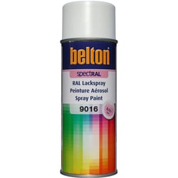 Spray de peinture Belton Spectral RAL9016 Blanc signalisation 400ml