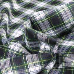 Tissu Tartan Ecossais  British sur fond Bleu marine