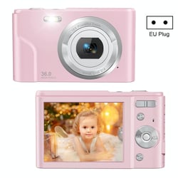 Appareil Photo Enfant 36MP 16X Zoom 2.7K Full HD Avec Détection De Visage Rose YONIS