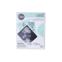 3 feuilles aimantées mint  - Sizzix
