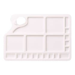 Grande palette de peinture en plastique Liquitex 20 godets
