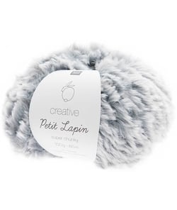 Pelote de fourrure Créative Petit Lapin Super Chunky - 100GR - Rico Design 05 Bleu