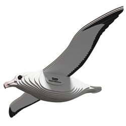 Eugy 3D Modèle: OISEAU / ALBATROS ROYAL 12,2x31,9x3,2cm, en carton, en boîte, 6+