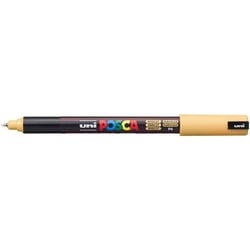 Lot de 6 marqueurs à pigment permanent pointe extra fine - POSCA - PC-1MR - Abricot