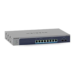 Switch NETGEAR MS510TXUP - MS510TXUP-100EUS - Gris - 33 x 4,3 x 20,6 cm