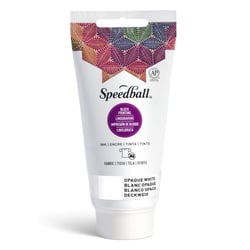 Encre blanche pour tissu pour impression au bloc - Speedball