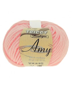 Fil à tricoter Tricot Boutique AMY - Distrifil Rose (17)