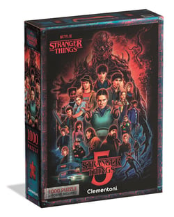 Puzzle 2D 1000 pièces - Stranger Things S05 - Clementoni