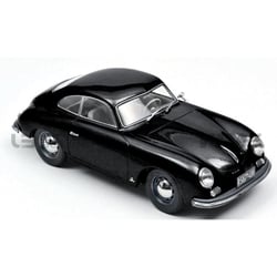 Voiture miniature de collection - NOREV - PORSCHE 356 Coupe - Échelle 1/18 - Noir - 1954