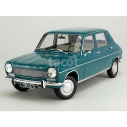 Voiture miniature de collection - NOREV - Simca 1100 GLS 1968 - Échelle 1/18 - Monté métal - Vert Borodine Green