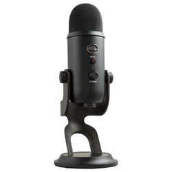 Microphone USB Condensateur Noir Polyvalent Haute Qualité Pour Enregistrement Noir YONIS