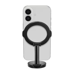 Nedis Support Voiture Magnétique Pliable Rotatif 360° Mouvement Intégral Noir