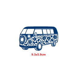 Die mini van hippie