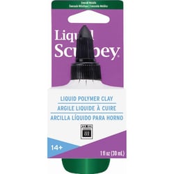 Argile liquide  émeraude métallique - 30 ml - Sculpey