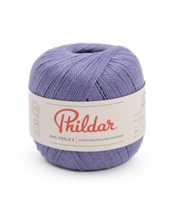 Cotons à Crocheter PHIL PERLE 5 - Phildar Jeans Bleu