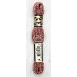 Fil de laine - DMC - Laine Colbert - 100% laine - Marron - 7840 - Canevas